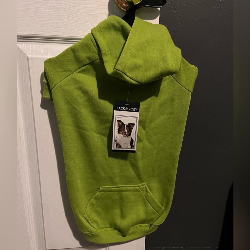 Zack & Zoey dog hoodie